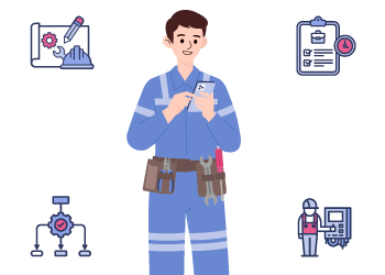 外勤筋斗雲 機械設備 售中 機械安裝 解決方案